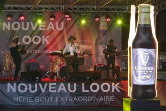 La nouvelle étiquette de GUINNESS présentée à 400 invités