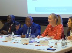 Le Représentant Permanent de la Côte d’Ivoire à l’ONU, S.E.M. Léon Kacou ADOM, entretient les Etudiants de Princeton University, sur le Rôle de la Francophonie sur la scène internationale