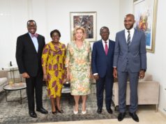 Hôpital Mère-Enfant de Bingerville : Le Président de la Banque Africaine de Développement félicite Madame Dominique Ouattara