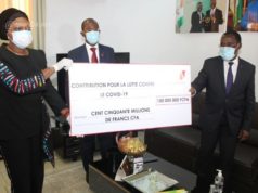 Covid-19 : United Bank for Africa (UBA) Côte d’Ivoire offre 150 millions de francs CFA à l’Etat de Côte d’Ivoire