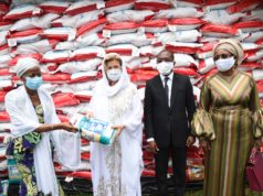 Ramadan 2020 : Madame Dominique Ouattara fait des dons d’une valeur de 100 millions F CFA à la communauté musulmane