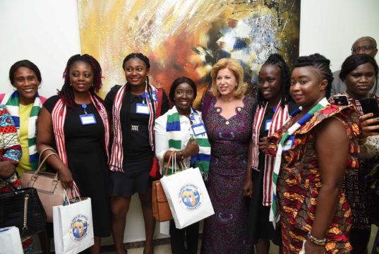 Union du fleuve Mano: Dominique Ouattara échange avec des femmes leaders