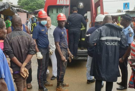 Pluies diluviennes à Abidjan: 2 morts
