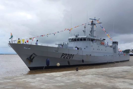 Flotte navale ivoirienne : Akwaba au patrouilleur P400 Contre-Amiral Fadika