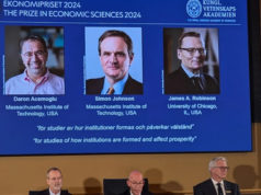 Le prix Nobel d’économie 2024 attribué à Daron Acemoglu, Simon Johnson et James Robinson