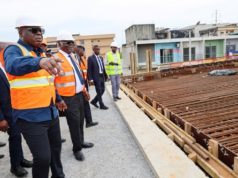 Mambé évalue les travaux de construction de 6 ouvrages à Abidjan