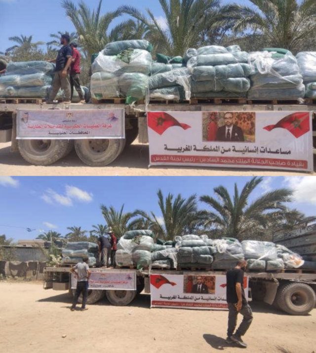 Le Maroc envoie une aide humanitaire supplémentaire aux habitants de Gaza (MAE)