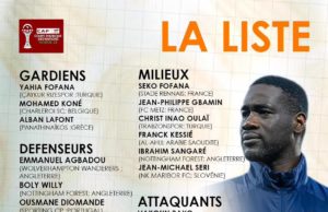 CAN2025 au Maroc: Fae Emerse dévoile une liste de 26 Eléphants sans Pépé et Adingra