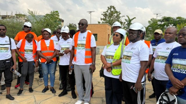 Visite anticipée de l’ONG Confrères Journalistes au Parc urbain d’Abidjan