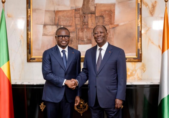 Coopération bilatérale : Le président béninois Romuald Wadagni en visite de travail à Abidjan