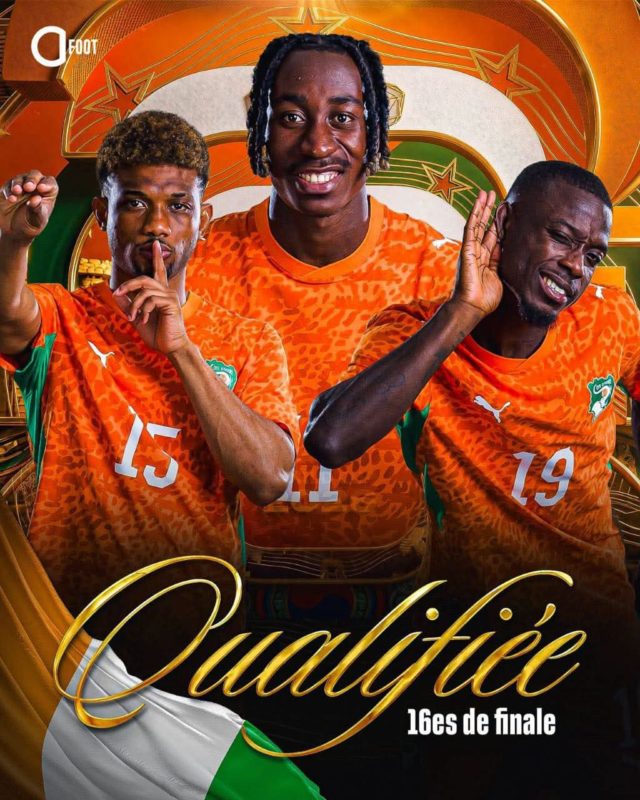 Coupe du monde 2026 : La Côte d’Ivoire domine Curaçao (2-0) et file en 16èmes de finale