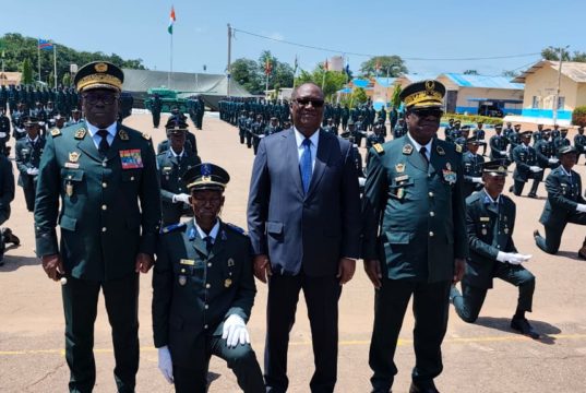 Bouaké : 212 sous-officiers de l’ENSOA renforcent l’armée ivoirienne