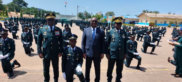 Bouaké : 212 sous-officiers de l’ENSOA renforcent l’armée ivoirienne