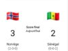 Mondial 2026 : Le Sénégal tombe face à la Norvège (2-3)