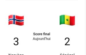 Mondial 2026 : Le Sénégal tombe face à la Norvège (2-3)