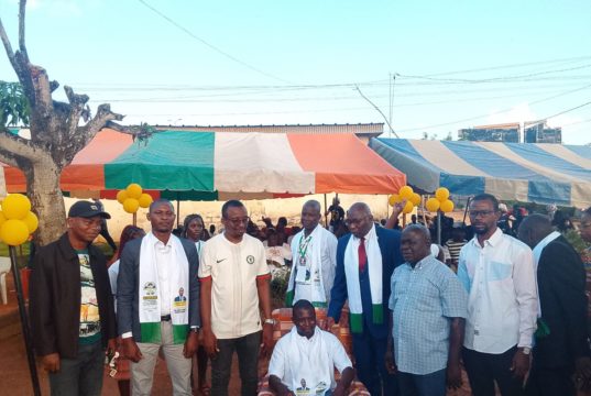 Bouaké: Paul Dakuyo investit le président de la jeunesse de Trainou