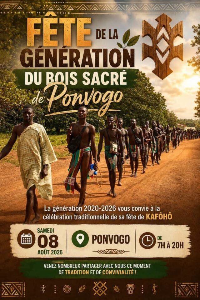 Ponvogo célèbre le Bois Sacré : quand les traditions forgent l’avenir d’un peuple