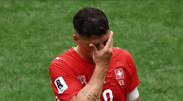 Football: Granit Xhaka écarté de la sélection suisse pour faux certificat Covid