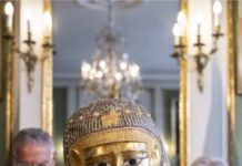 Un masque funéraire vieux de 2 000 ans retourne en Égypte