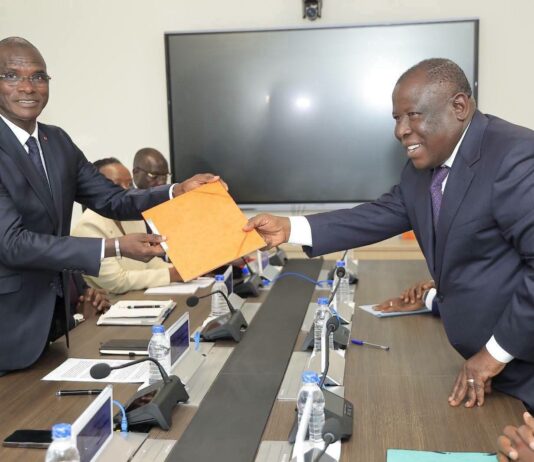 Rhdp: Cissé Ibrahima Bacongo transmet les propositions du parti pour la mise en place du nouvel organe électoral