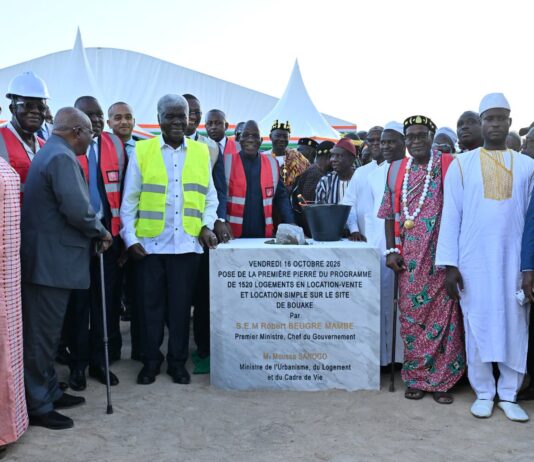 Logement : Le Premier ministre lance à Bouaké le chantier de 1 520 logements sociaux et économiques