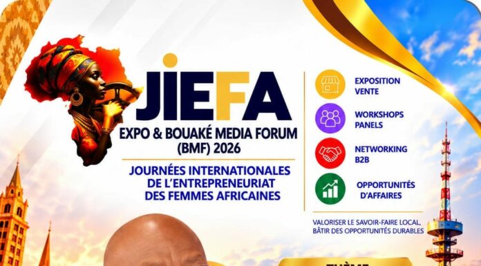 Bouaké : Les JIEFA Expo & Bouaké Media Forum 2026 placent la sécurité routière au cœur de l’autonomisation des femmes