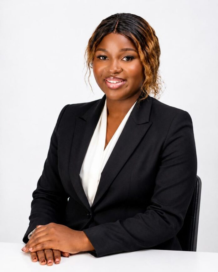 Mademoiselle Coulibaly Yelé Tchépé, représentante de la Fondation Tchépé