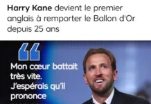 Football: Harry Kane Ballon d’Or 2026